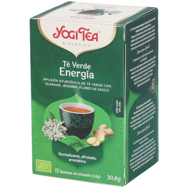 YOGITEA VERDE ENERGIA INTERIORE BIO 30,3 G