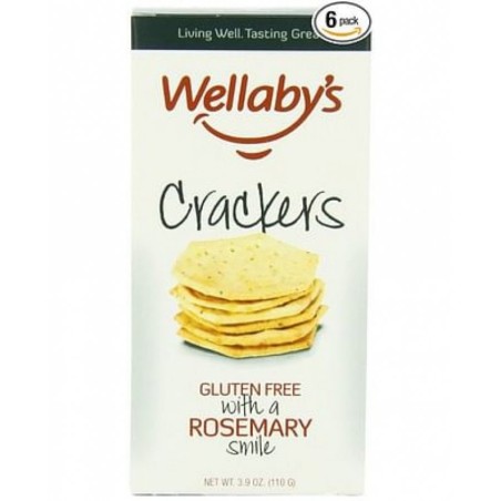 WELLABY'S CRACKERS ROSMARINO 100 G