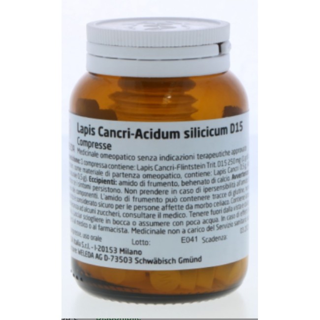 WELEDA LAPIS CANCRI ACIDUM SILICICUM D15 180 COMPRESSE