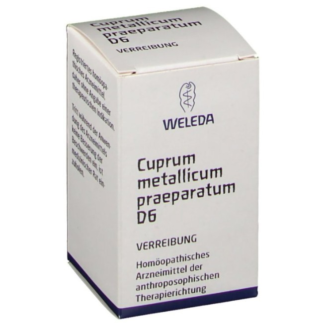 WELEDA CUPRUM METALLICUM PRAEPARATUM D6 TRITURATION 20 G