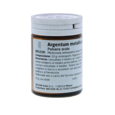 WELEDA ARGENTUM METALLICUM D6 TRITURATION 20 G