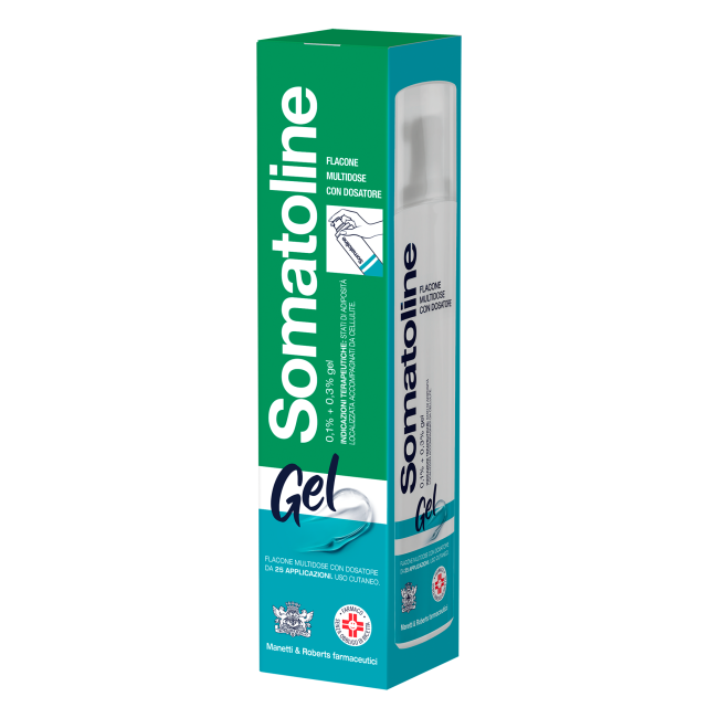 Manetti & Roberts Somatoline 0,1% + 0,3% Gel Levotiroxina, Escina