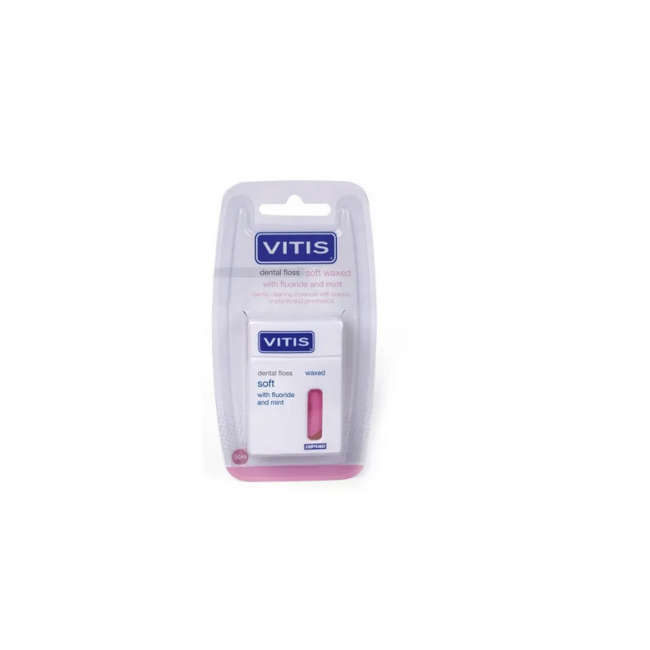 VITIS DENTAL FLOSS SOFT FLUOR & MINT