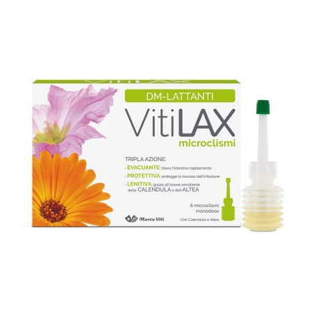 VITILAX MICROCLISMI LATTANTI 6 X 3 G