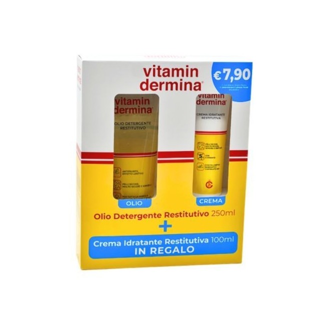 VITAMINDERMINA OLIO DETERGENTE 250 ML + CREMA 100 ML OMAGGIO