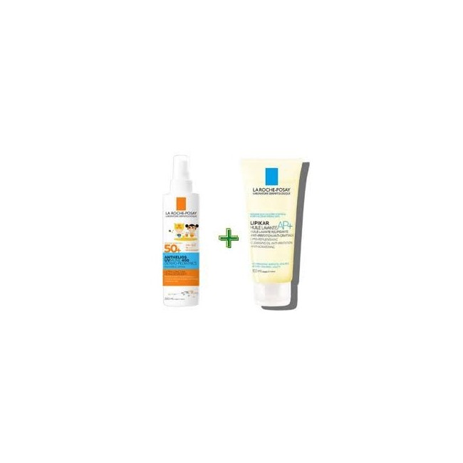 La Roche Posay-phas Anthelios Spray Uvmune Dermoped 200 Ml + Olio 100 Ml