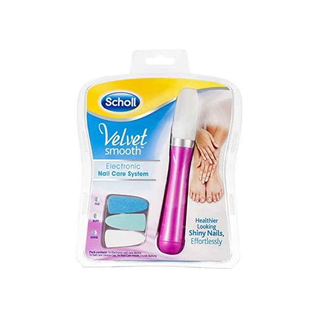 VELVET SMOOTH NAIL CARE KIT ELETTRONICO ROSA