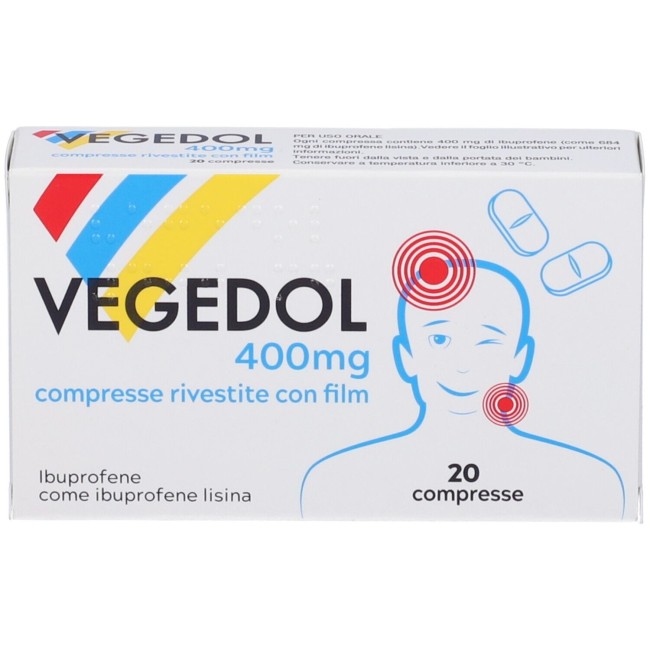 VEGEDOL*20CPR RIV 400MG