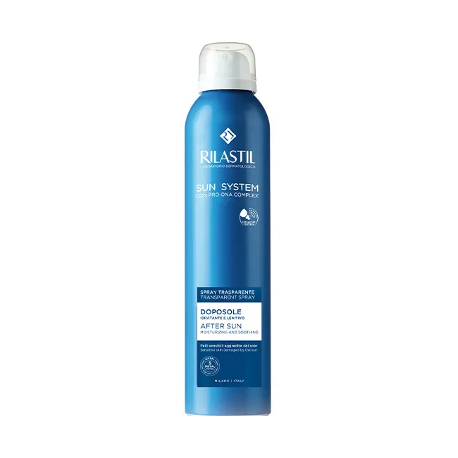 RILASTIL SUN SYSTEM DOPOSOLE SPRAY TRASPARENTE DOPOSOLE IDRATANTE E RINFRESCANTE 200 ML