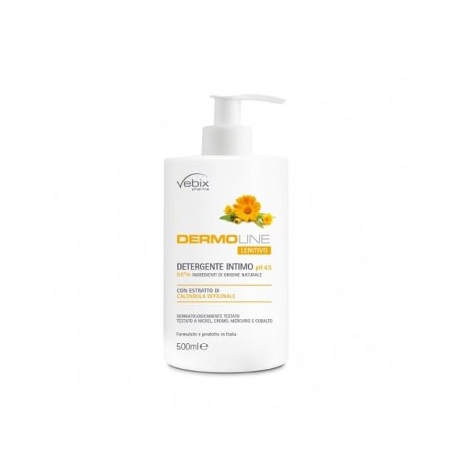 VEBIX DERMOLINE CALENDULA DETERG.INTIMO 500 ML