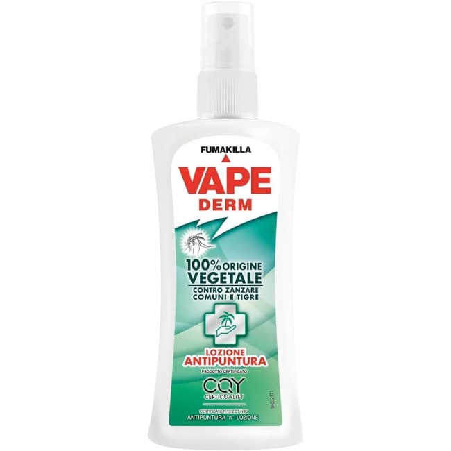 VAPE DERM 100% ORIGIVE VEGETALE LOZIONE 100 ML