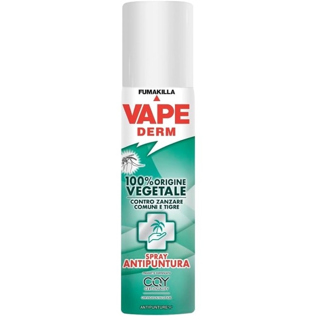 VAPE DERM 100% VEGETALE ANTIPUNTURA SPRAY 75 ML