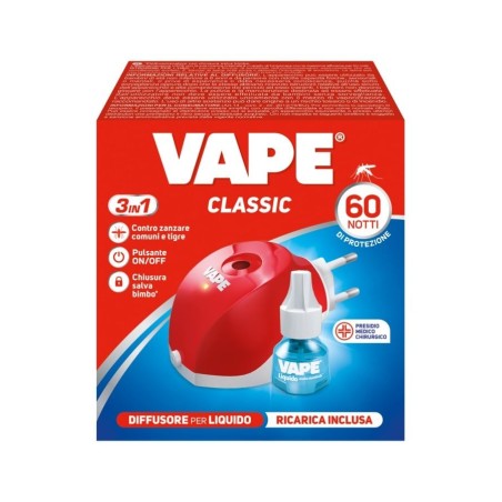 VAPE ELETTROEMANATORE LIQUIDO SPINA + REFILL 480 ORE