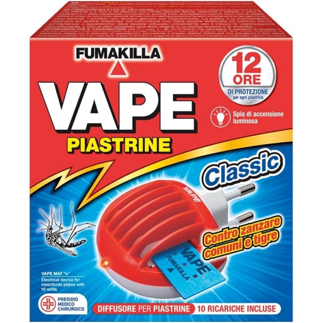 VAPE ELETTROEMANATORE SPINA + 10 PIASTRINE