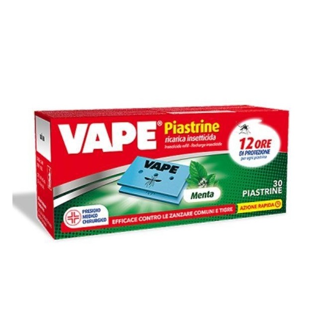 VAPE PIASTRINE MENTA 30 PEZZI