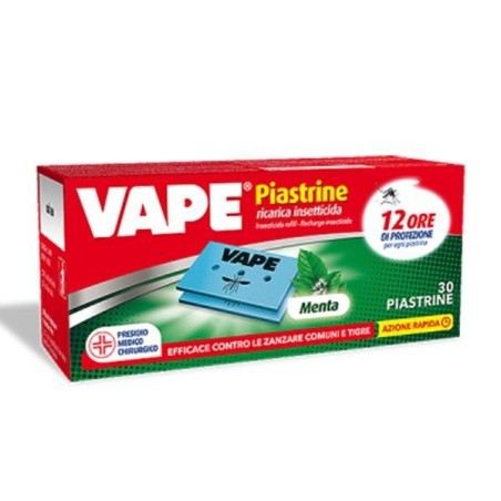 VAPE PIASTRINE MENTA 30 PEZZI