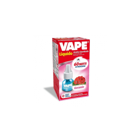 VAPE RICARICA LIQUIDA 480 ORE GERANIO