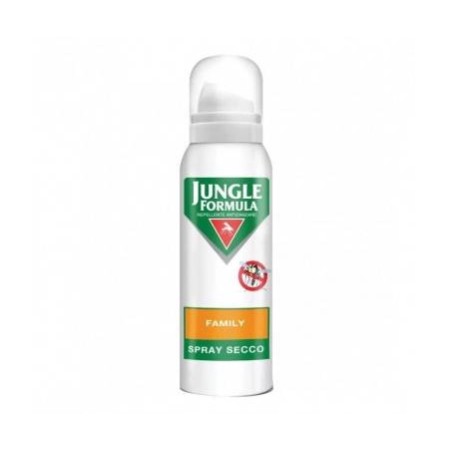 Confezione da 125 Ml di Jungle Formula Spray repellente insetti per tutta la famiglia