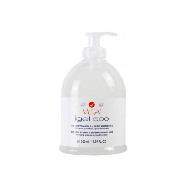 VEA IGEL GEL MANI IGIENIZZANTE VITAMINA E ACIDO IALURONICO 500 ML