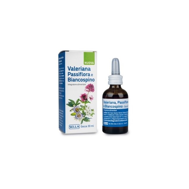 VALERIANA PASSIFLORA E BIANCOSPINO GOCCE 30 ML