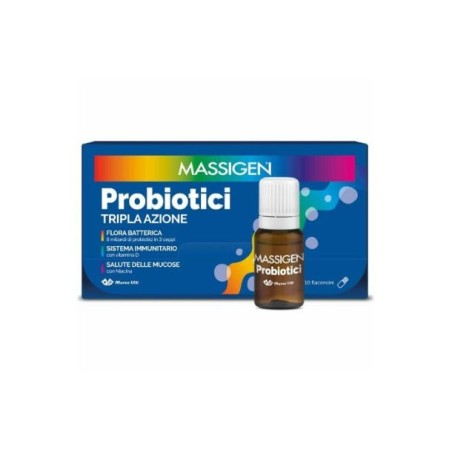 Massigen Probiotici 10 Flaconcini x 8 ml