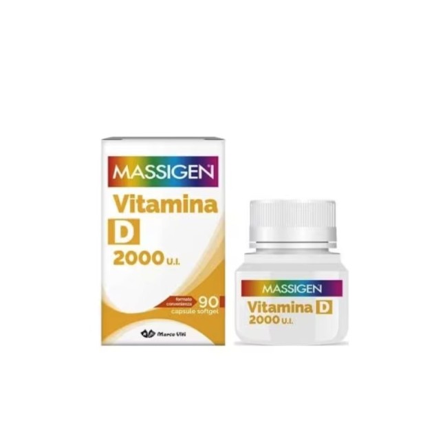 Massigen Vitamina D 2000 UI 36 g 90 capsule softgel