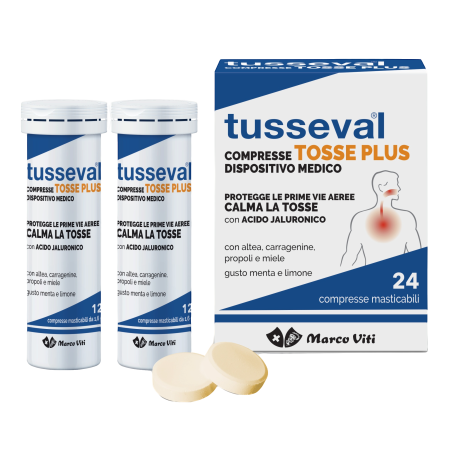 TUSSEVAL TOSSE PLUS 24 COMPRESSE