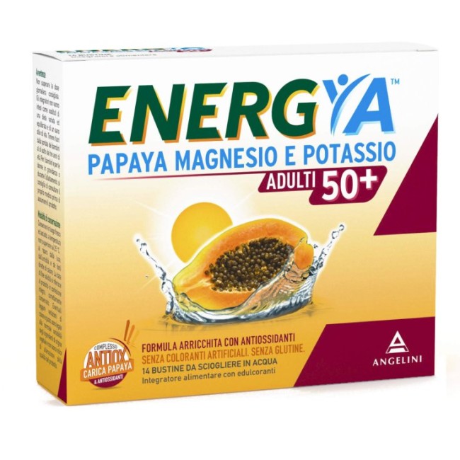 ENERGYA PAPAYA MAGNESIO POTASSIO 50+ 14 BUSTINE