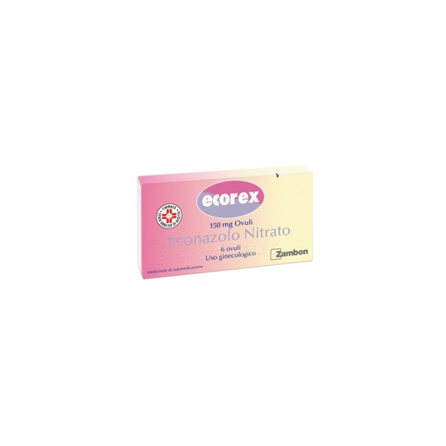 ECOREX*6 OVULI VAGINALI 150MG