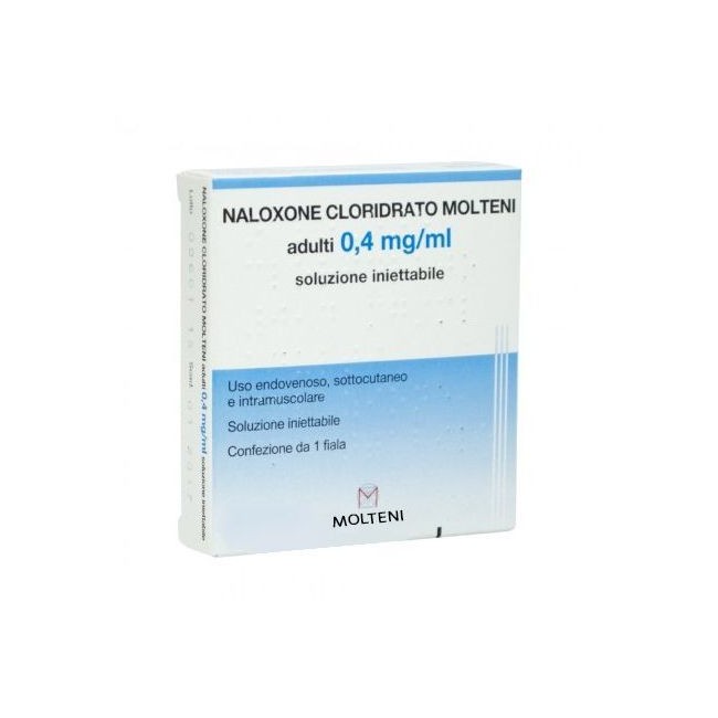 Naloxone Cloroidrato MOLTENI  0,4mg  1 Fiala 1ml