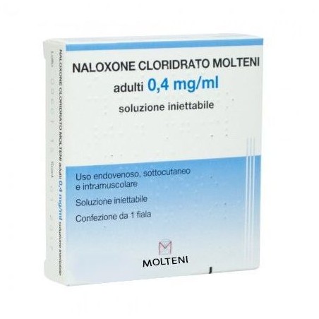 Naloxone Cloroidrato MOLTENI  0,4mg  1 Fiala 1ml