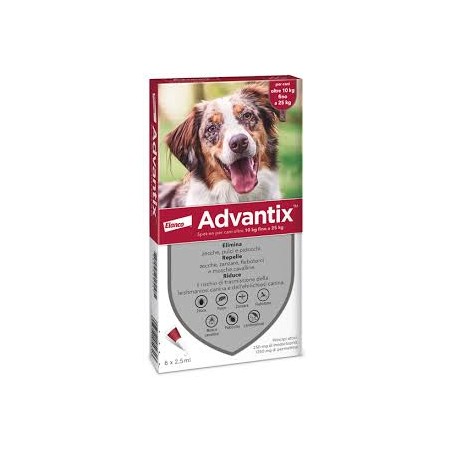 ADVANTIX SPOT ON*6PIP 10-25KG