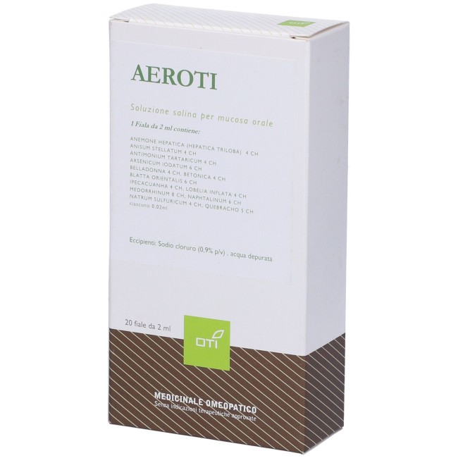 AEROTI COMPOSTO 20 FIALE FISIOLOGICHE 2ML