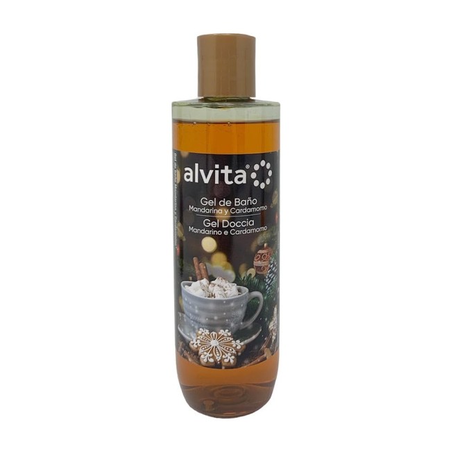 ALVITA GEL DOCCIA NATALE 2023 MANDARINO E CARDAMOMO 250 ML