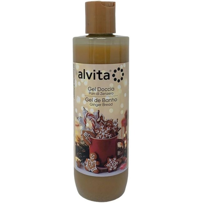 ALVITA GEL DOCCIA NATALE 2023 PAN DI ZENZERO 250 ML