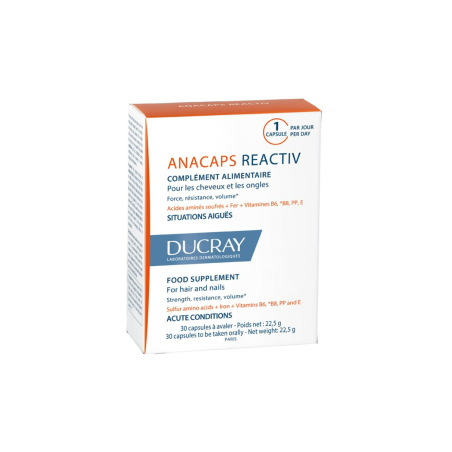 ANACAPS REACTIV CAPELLI SITUAZIONE OCCASIONALE 30 CAPSULE