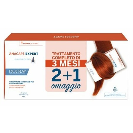 ANACAPS REACTIV TRIO 3 PEZZI DA 30 CAPSULE