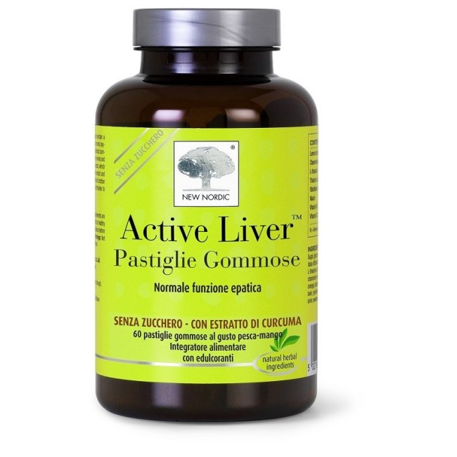 ACTIVE LIVER 60 PASTIGLIE GOMMOSE SENZA ZUCCHERO