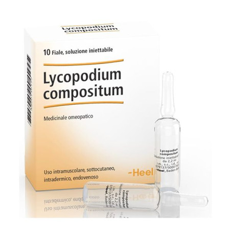 HEEL LYCOPODIUM COMPOSITUM 10 FIALE DA 2,2 ML L'UNA