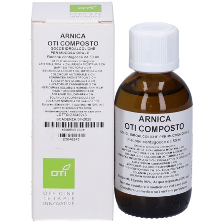 ARNICA OTI COMPOSTO GOCCE 50 ML SOLUZIONE IDROALCOLICA