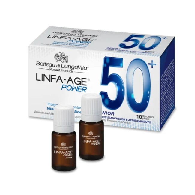 LINFA AGE POWER SENIOR 10 FLACONCINI 10 ML