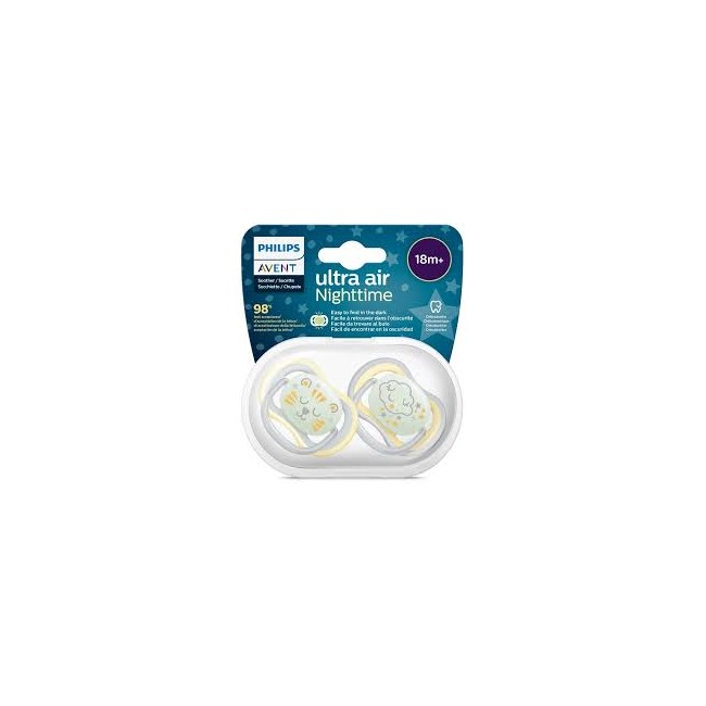 AVENT ULTRA AIR NIGHTTIME SUCCHIETTO 18 MESI + 2 PEZZI