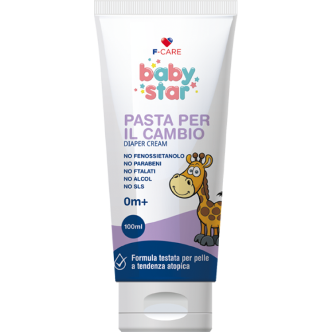 BABYSTAR PASTA ALL'OSSIDO DI ZINCO 100 ML