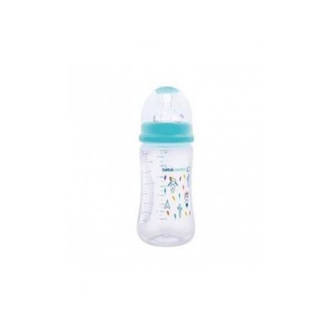 BEBE CONFORT BIBERON POLIPROPILENE 270 ML TETTARELLA MATERNITY SILICONE MISURA 1 AZZURRO