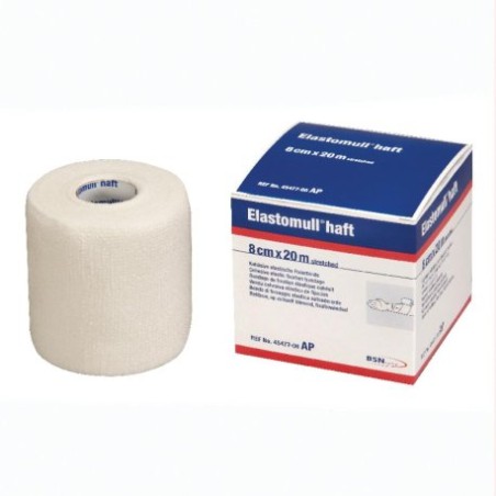 BENDA ELASTICA AUTOADESIVA ELASTOMULL HAFT COMPRESSIONE FORTE CM8X20M