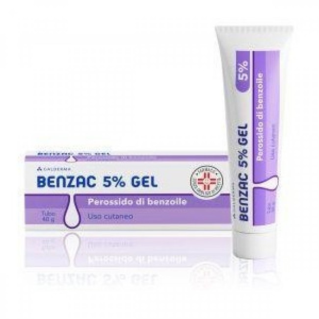 BENZAC*GEL 40G 5%