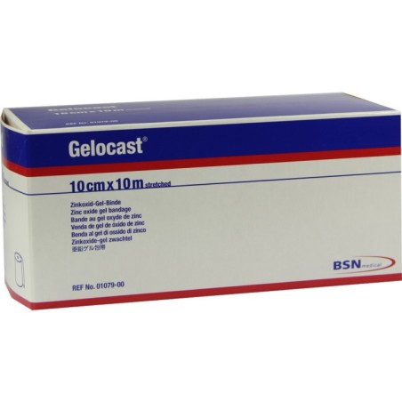 BENDA NON ELASTICA GELOCAST GEL DI OSSIDO DI ZINCO 10 X 10 CM