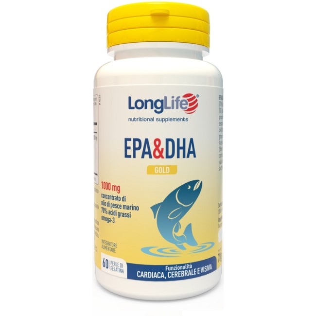 Longlife Epa & Dha Gold Integratore Alimentare 60 Perle