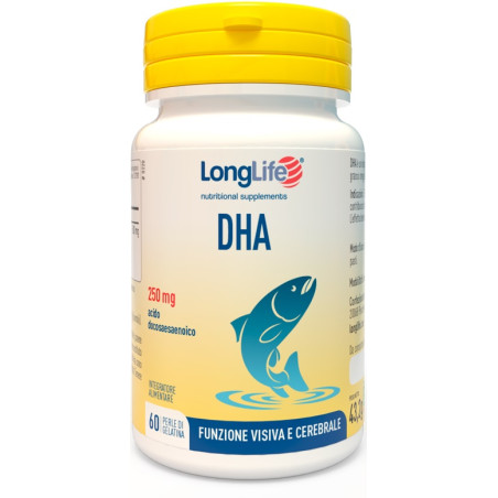 LONGLIFE DHA 250 MG 60 PERLE