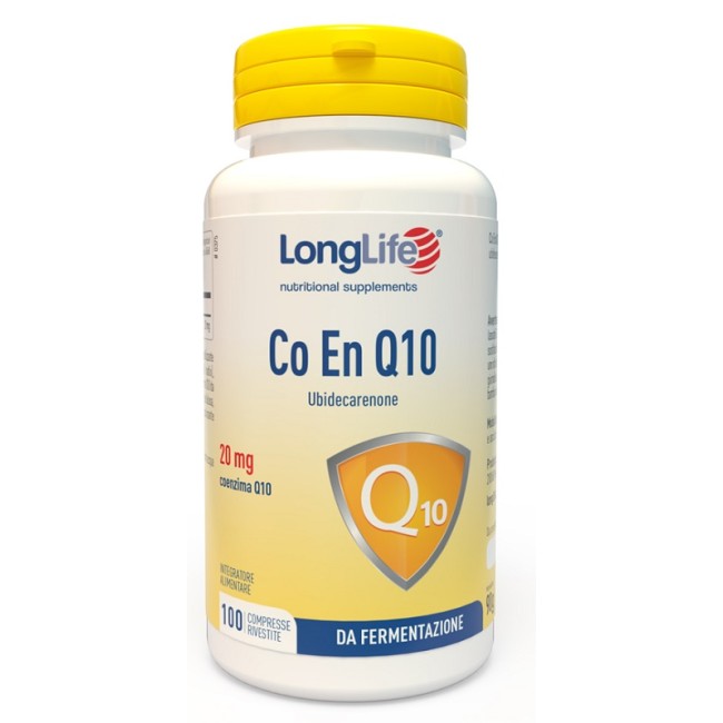 Longlife Co En Q10 20mg Integratore Alimentare 100 Compresse